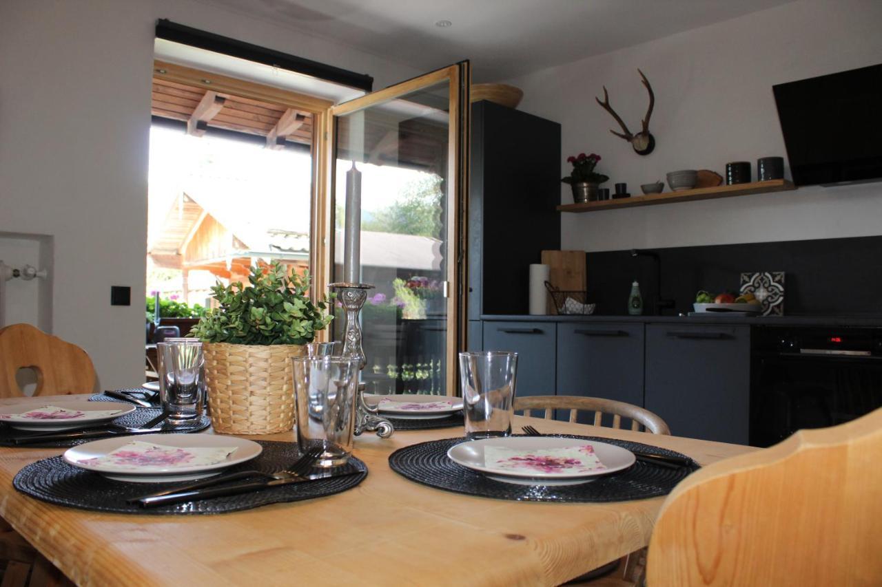 Ferienwohnung Oberschopper Flintsbach Exterior foto