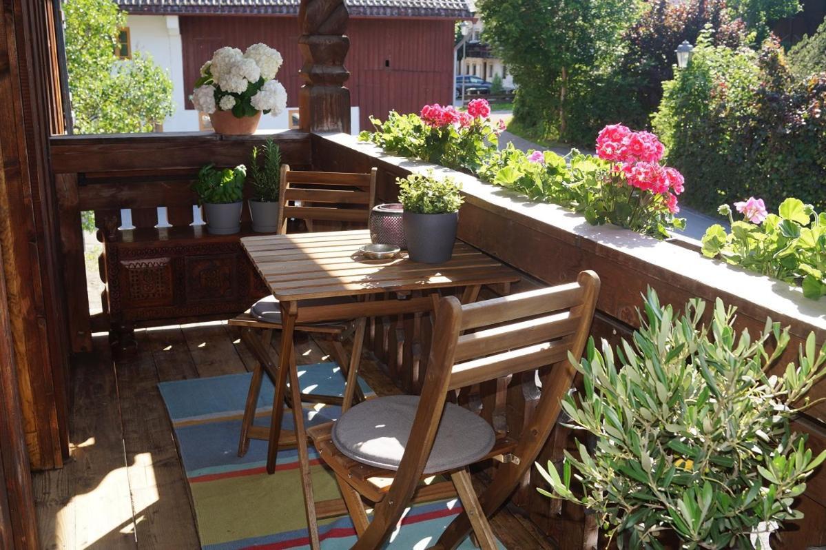Ferienwohnung Oberschopper Flintsbach Exterior foto